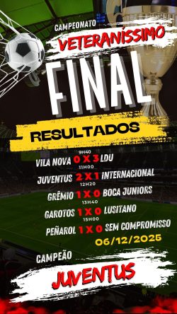 Resultados Final Veteraníssimos